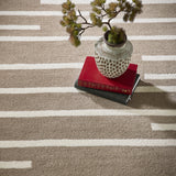 Broken Stripe - Beige / Cream -  Phoenox Rugs