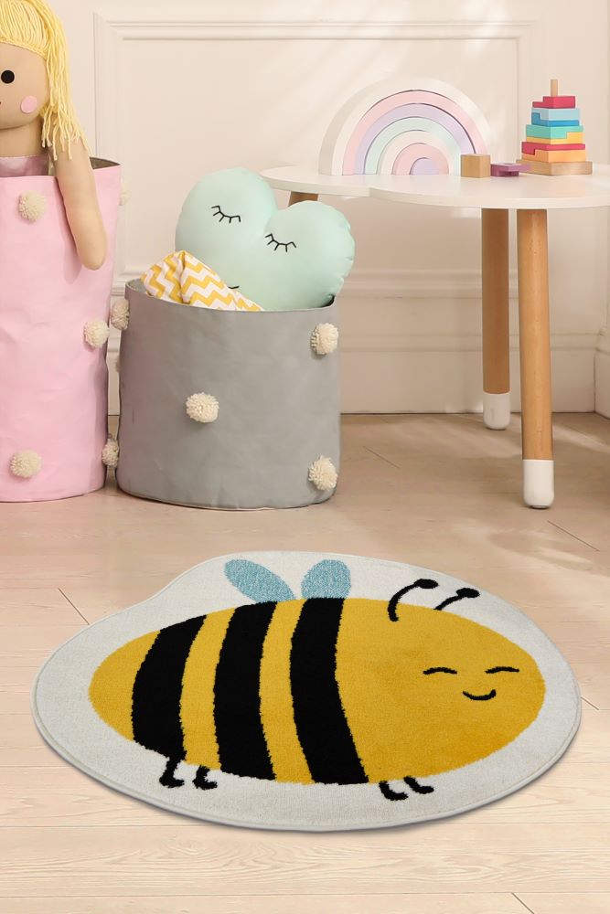 Colour Pop - Kids - Bee - Cream - Melrose Interiors