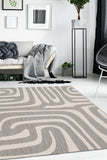 County - Flatweave - Zebra- Grey-  Indoor / Outdoor - Melrose Interiors