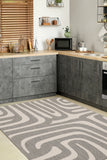 County - Flatweave - Zebra- Grey-  Indoor / Outdoor - Melrose Interiors