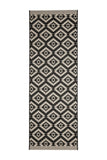County - Flatweave - Genesis- Black-  Indoor / Outdoor - Melrose Interiors
