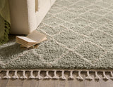 Casablanca - Eucalyptus Green - Shaggy  -  Pheonox Rugs
