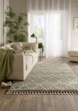 Casablanca - Eucalyptus Green - Shaggy  -  Pheonox Rugs