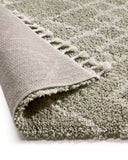 Casablanca - Eucalyptus Green - Shaggy  -  Pheonox Rugs