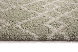 Casablanca - Eucalyptus Green - Shaggy  -  Pheonox Rugs