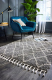 Casablanca - Grey - Shaggy  -  Pheonox Rugs
