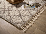 Casablanca - Ivory - Shaggy  -  Pheonox Rugs