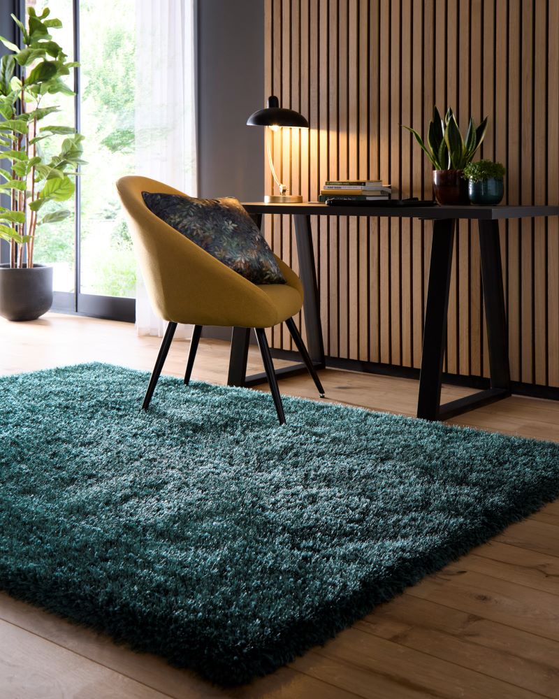 Chicago- Rich Jewels-  Forest Green- Shaggy-  Origins - Phoenox Rugs