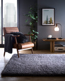 Chicago- Graphic- New Grey- Shaggy-  Origins - Phoenox Rugs