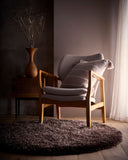 Chicago-Rich Jewels- Chocolate  - Shaggy-  Origins - Phoenox Rugs
