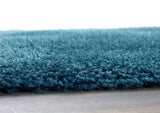Chicago-Shades of Blue- Dark Teal - Shaggy-  Origins - Phoenox Rugs