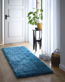 Chicago-Shades of Blue- Dark Teal - Shaggy-  Origins - Phoenox Rugs