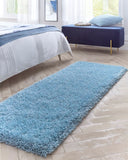 Chicago-Shades of Blue- Duck Egg- Shaggy-  Origins - Phoenox Rugs