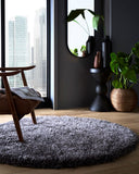 Chicago- Graphic- New Grey- Shaggy-  Origins - Phoenox Rugs