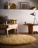 Chicago Light Neutrals -Ochre - Shaggy-  Origins - Phoenox Rugs