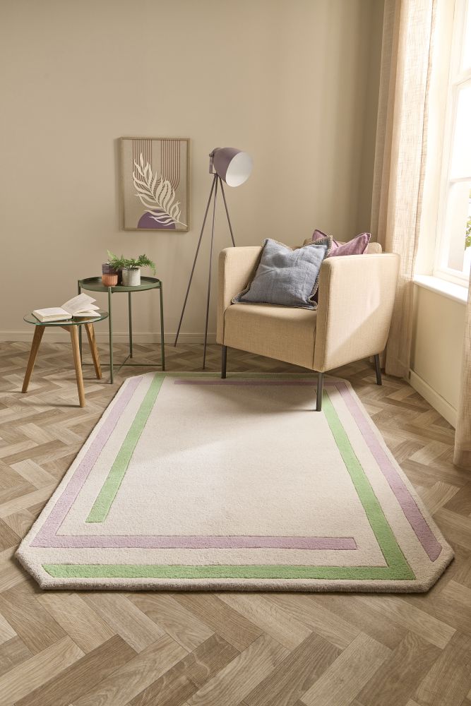 Contour - Lavender / Green -  Phoenox Rug