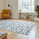 Coral Modern Geometric Grey H1059