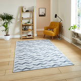 Coral Modern Geometric Grey H1059