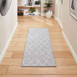 Coral Berber Light Grey Runner H1060