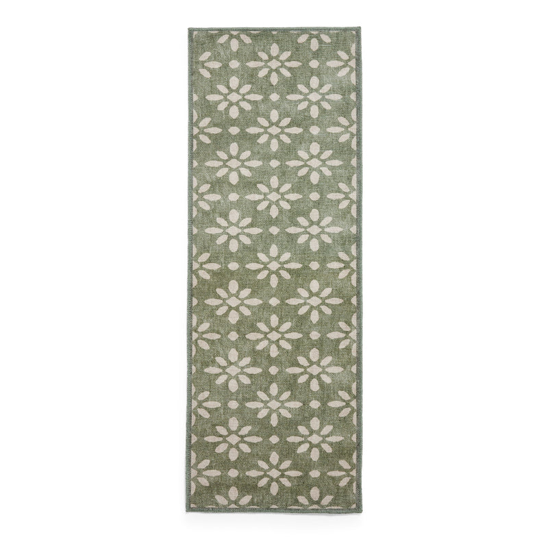 Coral Berber Green Runner H1062