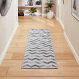 Coral Modern Geometric Grey H1059