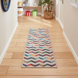 Coral Modern Geometric Multi H1059