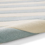 Cove Stripe - Blue -   Catherine Lansfield - Think Rugs