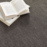 Sisal Neutrals- Dark Grey - Grey Border -  Origins-  Phoenox Rugs