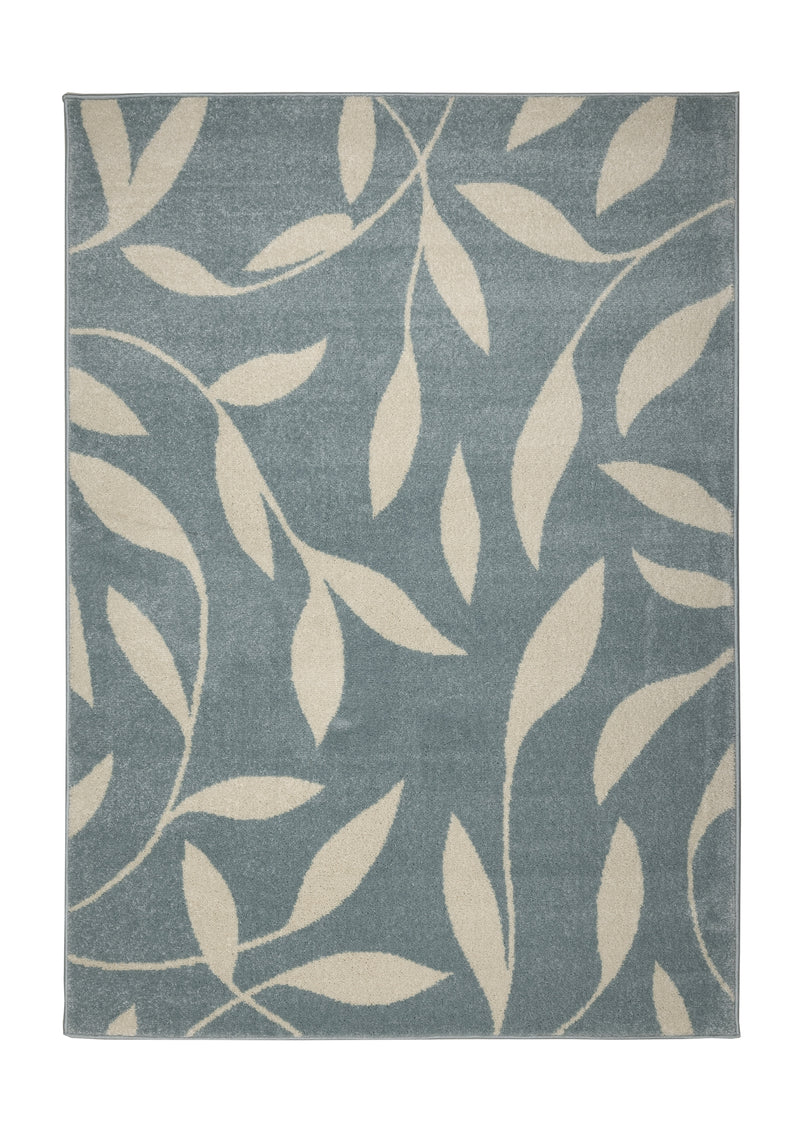 Echo- Leaf - Blue -  Melrose Interiors