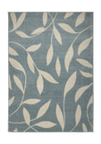 Echo- Leaf - Blue -  Melrose Interiors