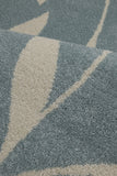 Echo- Leaf - Blue -  Melrose Interiors