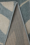 Echo- Leaf - Blue -  Melrose Interiors