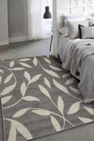 Echo- Leaf - Grey -  Melrose Interiors