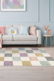 Echo-  Chequer - Pastel -   Melrose Interiors