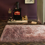 Extravagance - Rose-  Shaggy - Origins - Phoenox Rugs