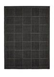Flatweave Gel - Check - Black- Anti--Slip- Melrose Interiors