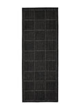 Flatweave Gel - Check - Black- Anti--Slip- Melrose Interiors
