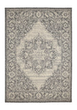 Flatweave Gel - Medallion - Grey- Anti--Slip- Melrose Interiors
