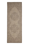 Flatweave Gel - Medallion - Latte- Anti--Slip- Melrose Interiors