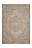 Flatweave Gel - Medallion - Latte- Anti--Slip- Melrose Interiors
