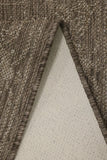 Flatweave Gel - Medallion - Latte- Anti--Slip- Melrose Interiors