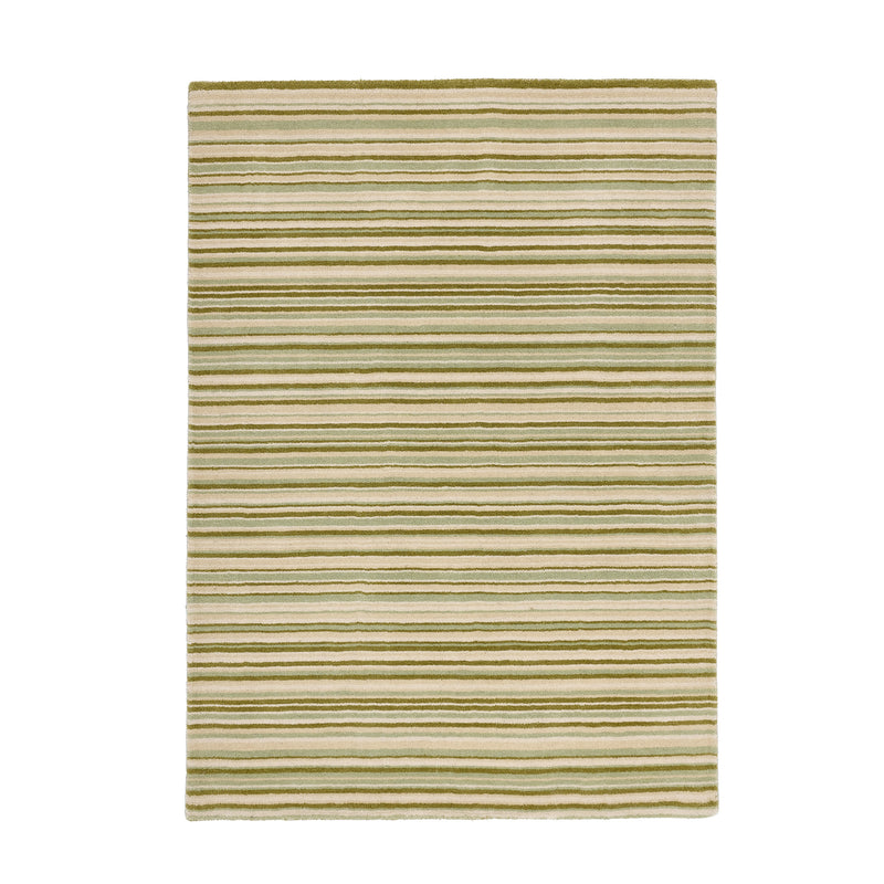 Fine Stripes - Green - Origins - Phoenox Rugs