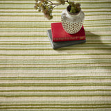 Fine Stripes - Green - Origins - Phoenox Rugs