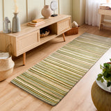 Fine Stripes - Green - Origins - Phoenox Rugs