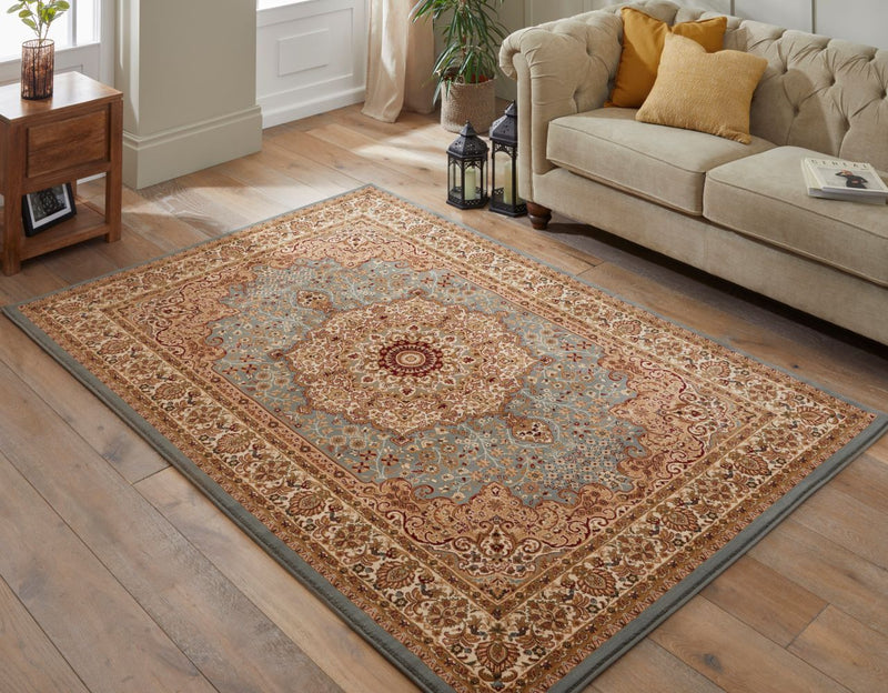 Grand Heritage - GH101 - Blue -  Rama (Concept Looms)