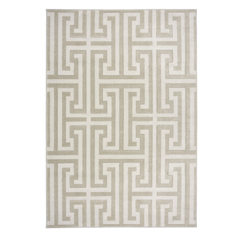 Greek Key -  Beige / Cream - Pheonox Rugs