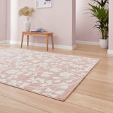 Grace Floral - Rose -  Catherine Lansfield - Think Rugs