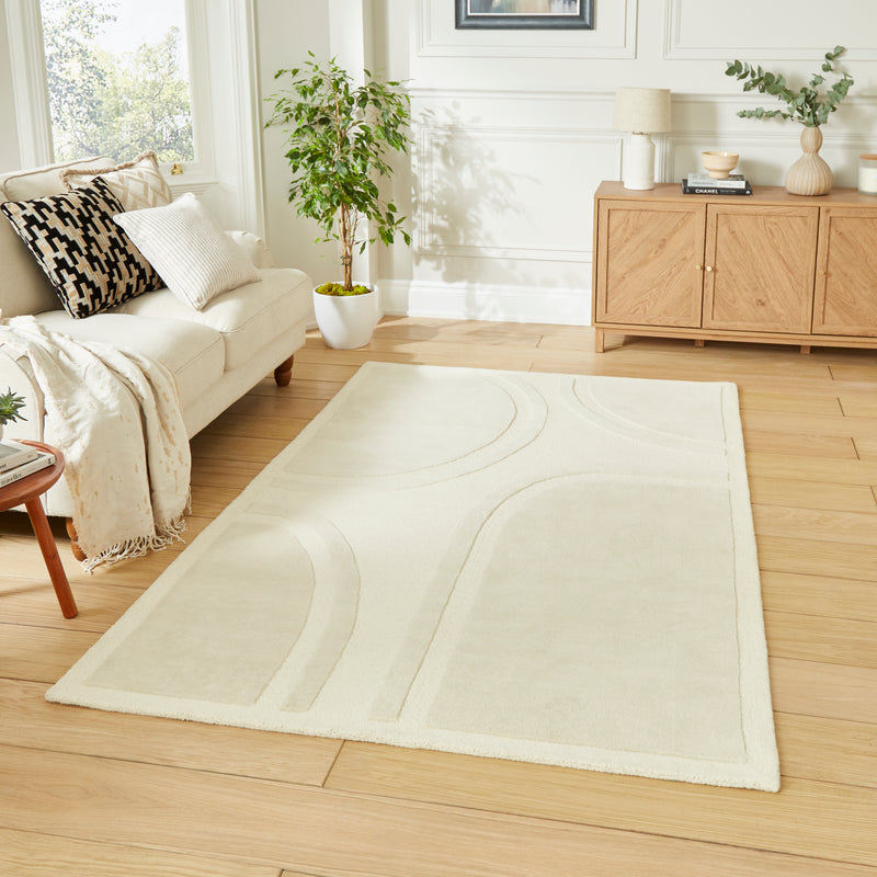Hudson Bay - 24134- Ivory- Think Rugs