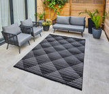 Jazz - Indoor / Outdoor - JAZ09 - Grey / Black -  Rama (Concept Looms)