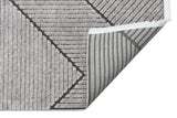 Jazz - Indoor / Outdoor - JAZ16 - Grey / Black  -   Rama (Concept Looms)
